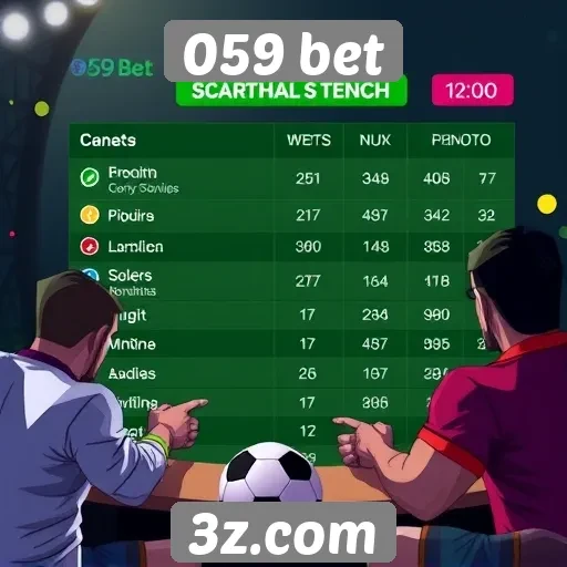 Tendências de jogo e comportamento no 059 bet